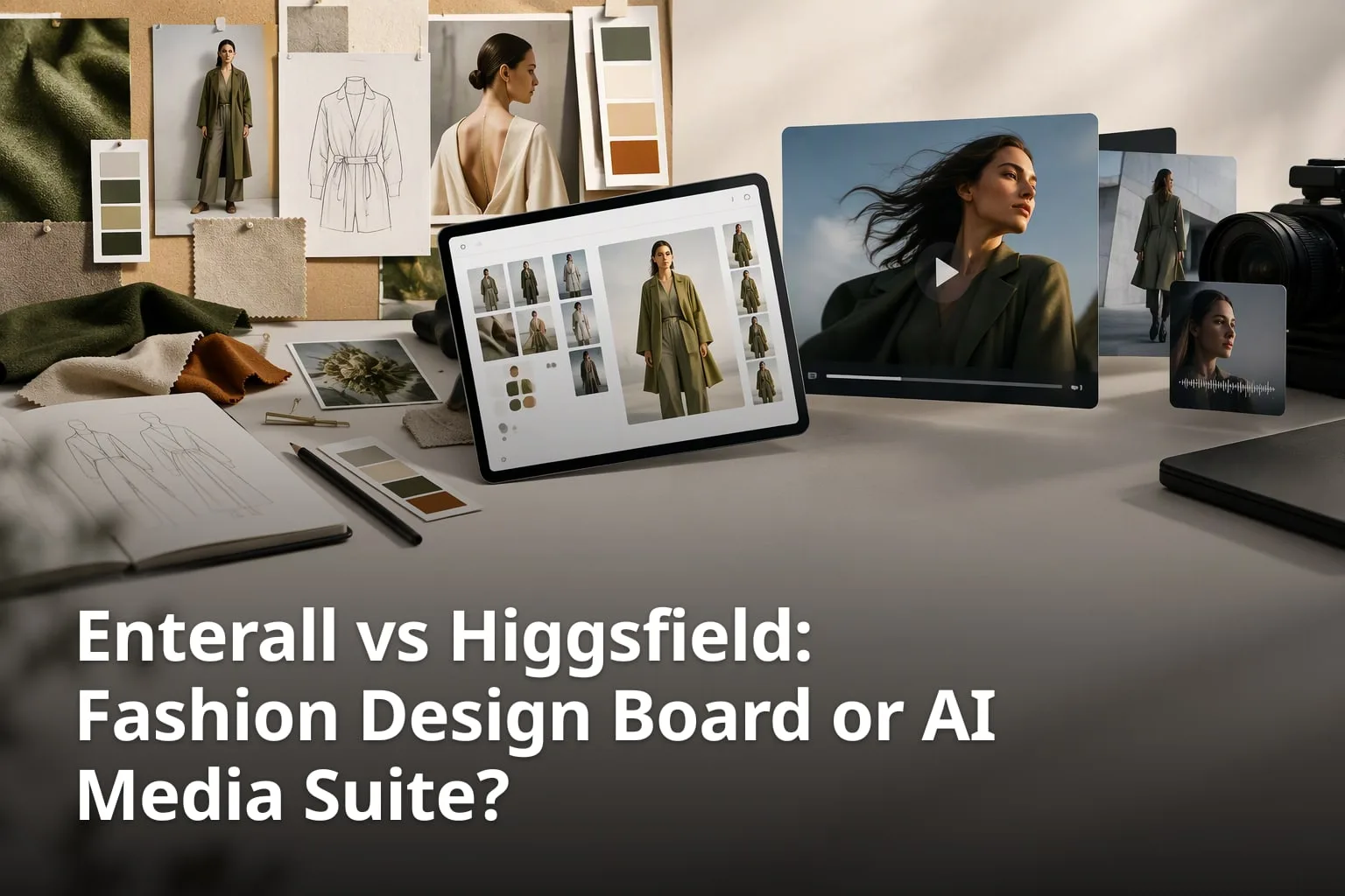 Enterall vs Higgsfield: Fashion Design Board or AI Media Suite?