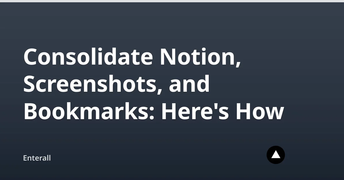 Notion notes, screenshots, and bookmarked links collected in one visual workspace